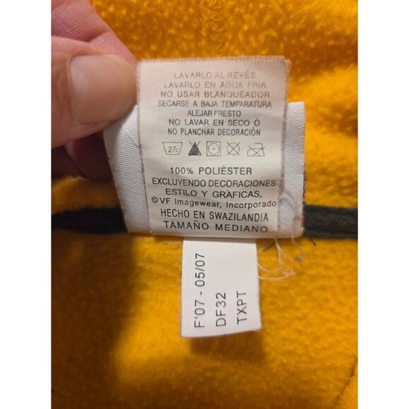 VTG NFL Greenbay Packers Hoodie Sweatshirt M Green Yellow Fleece Embroidered - Picture 7 of 9